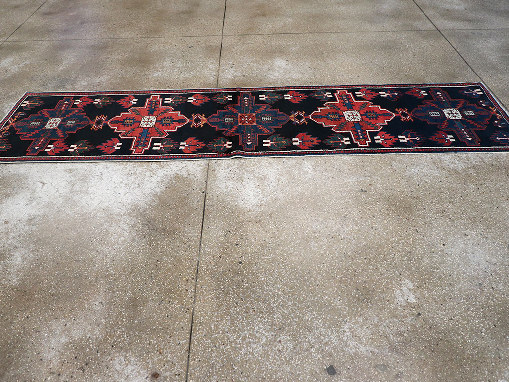 Antique Persian Malayer Runner, No.27335 - Gsblank