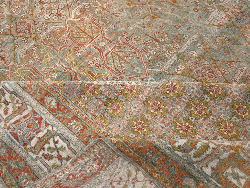 Antique Persian Joshegan Carpet, No.27337 - Gsblank