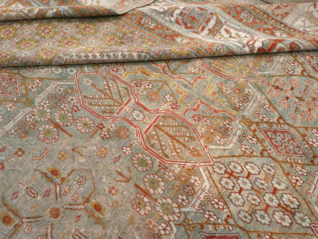 Antique Persian Joshegan Carpet, No.27337 - Gsblank