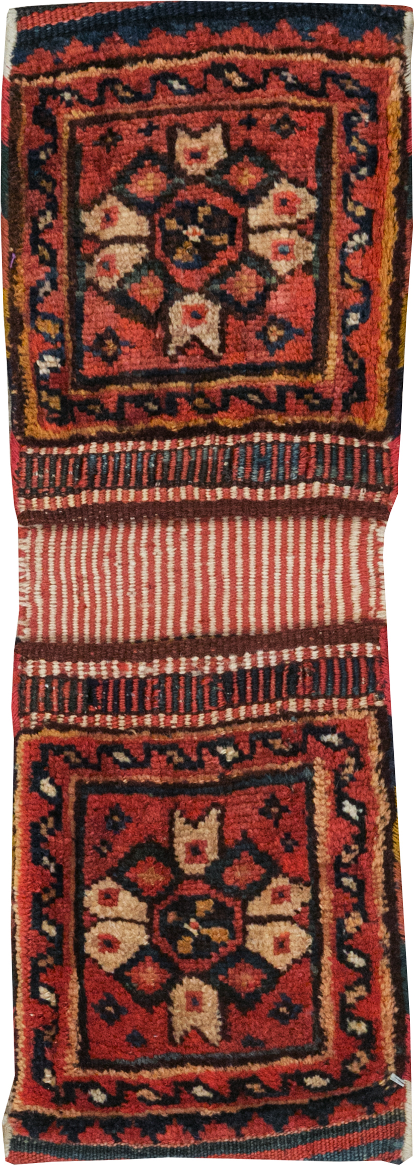 Vintage Persian Shiraz Saddlebag (Khorjin), No.27349 - Gsblank