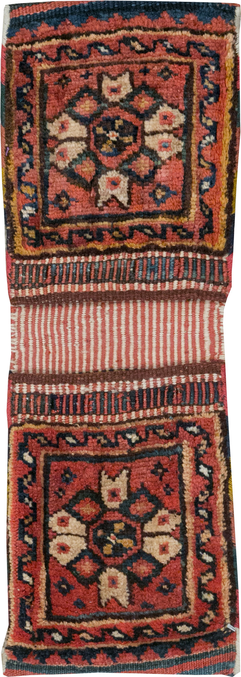 Vintage Persian Shiraz Saddlebag (Khorjin), No.27349 - Gsblank