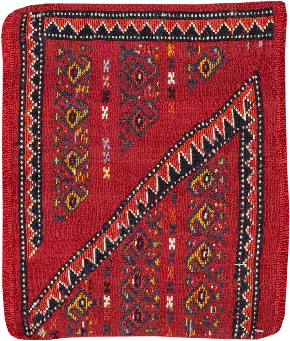 Vintage Persian Qashqai Sampler Rug, No.27351 - Gsblank