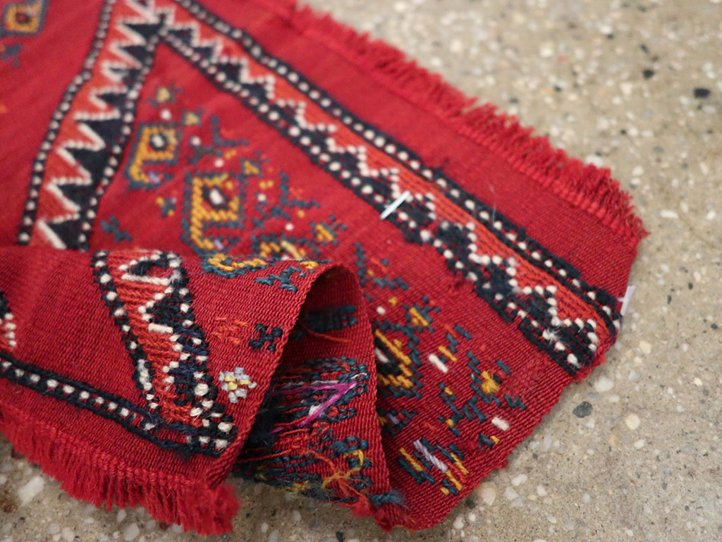 Vintage Persian Qashqai Sampler Rug, No.27351 - Gsblank