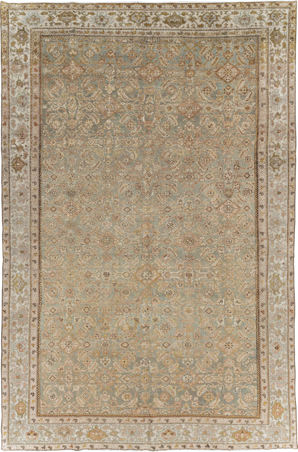 Antique Persian Malayer Accent Carpet, No.27355 - Gsblank