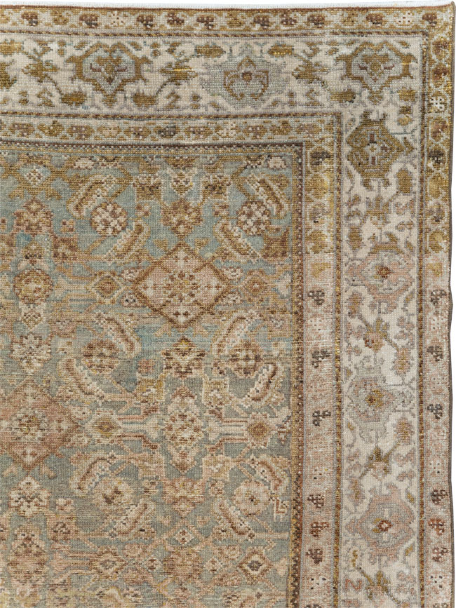 Antique Persian Malayer Accent Carpet, No.27355 - Gsblank