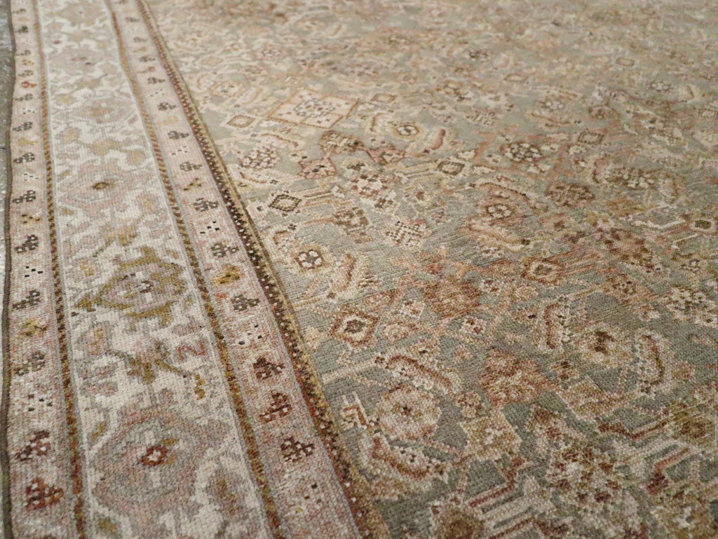 Antique Persian Malayer Accent Carpet, No.27355 - Gsblank