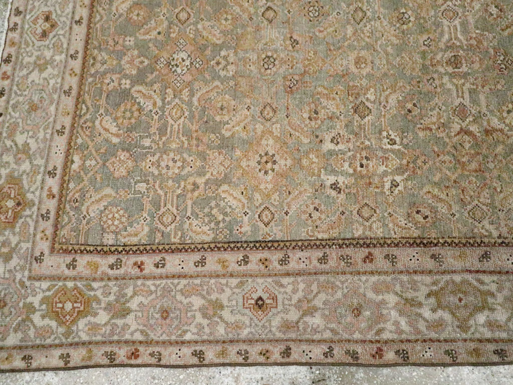 Antique Persian Malayer Accent Carpet, No.27355 - Gsblank