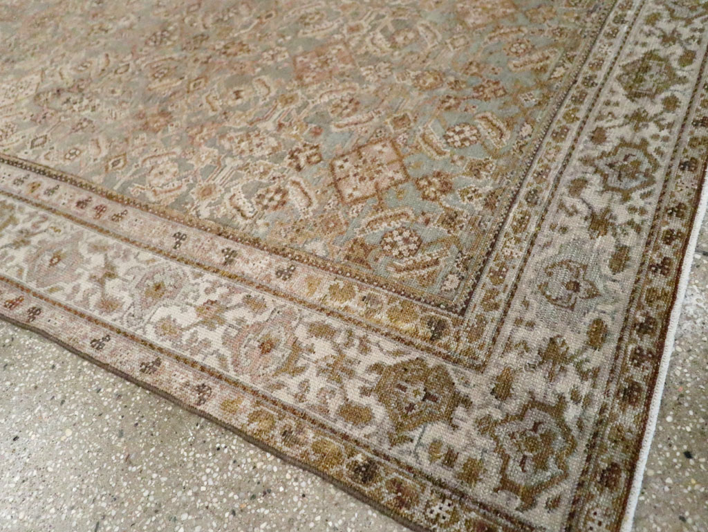 Antique Persian Malayer Accent Carpet, No.27355 - Gsblank
