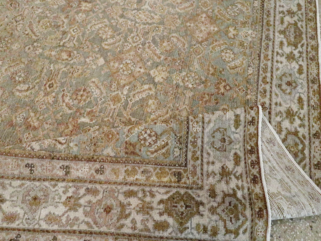Antique Persian Malayer Accent Carpet, No.27355 - Gsblank