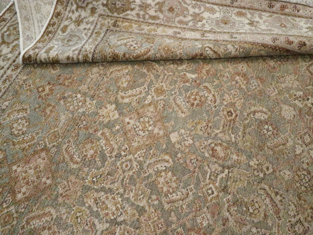 Antique Persian Malayer Accent Carpet, No.27355 - Gsblank