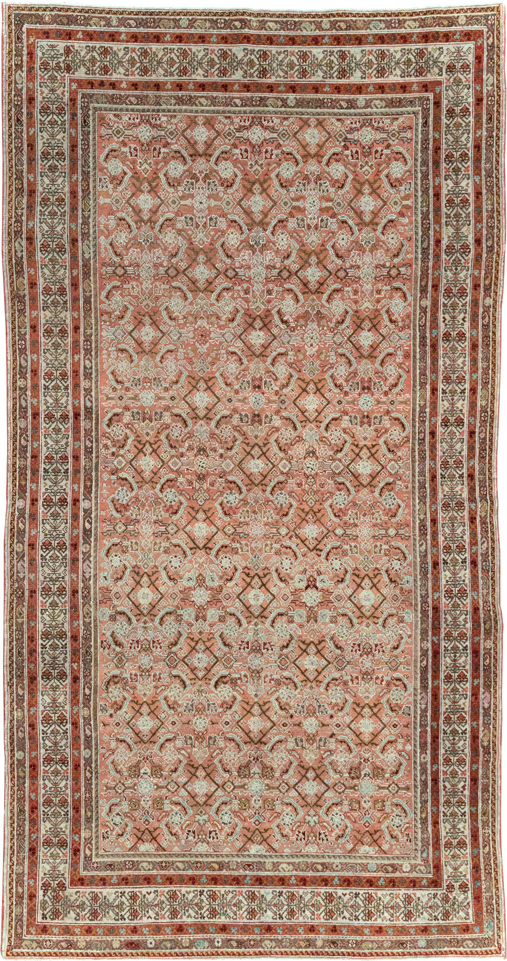 Antique Persian Malayer Rug, No.27356 - Gsblank