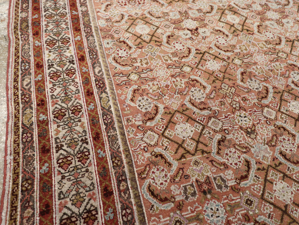 Antique Persian Malayer Rug, No.27356 - Gsblank