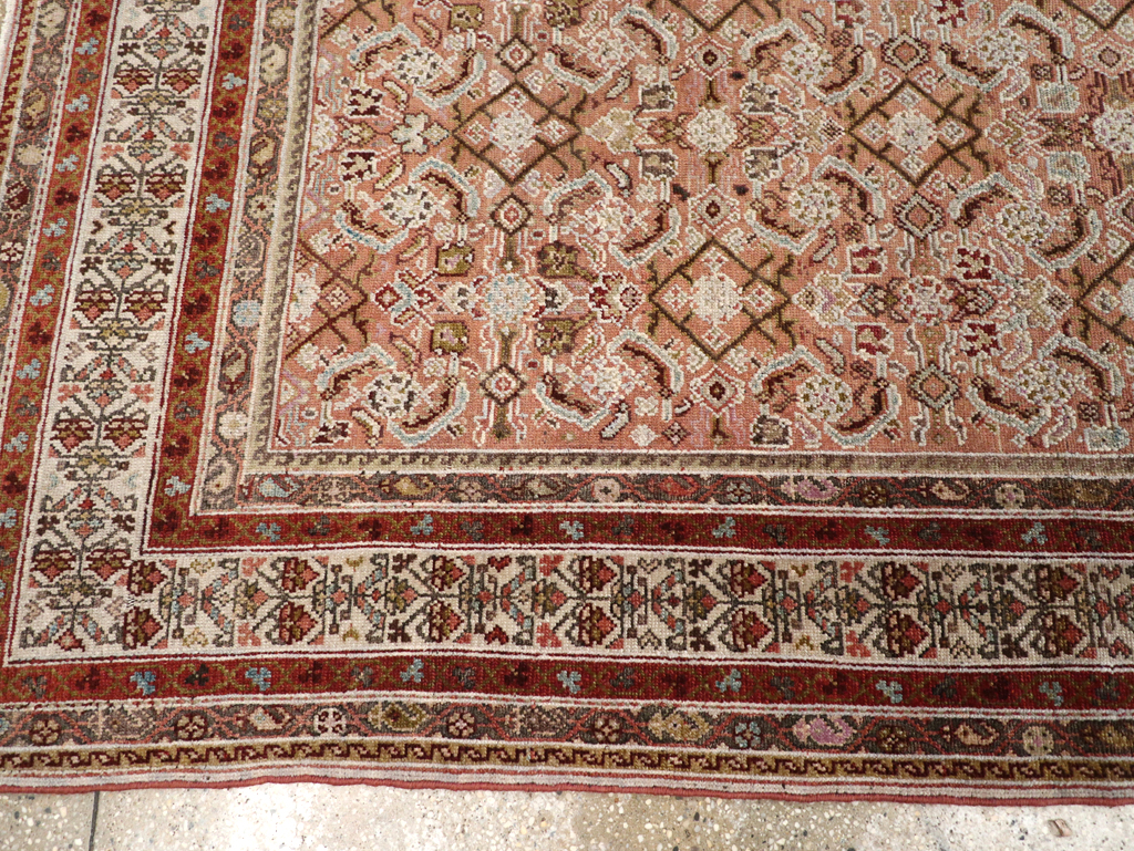 Antique Persian Malayer Rug, No.27356 - Gsblank