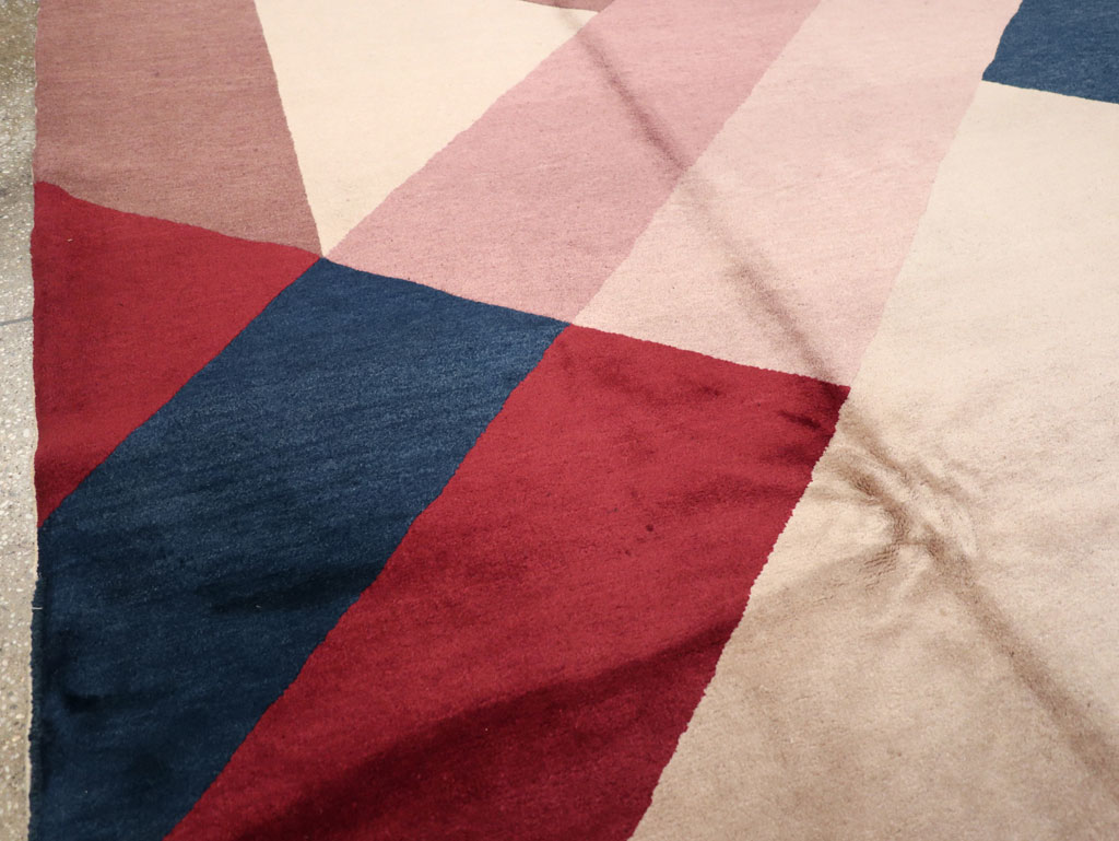 Vintage Chinese Art Deco Rug, No.27360 - Gsblank