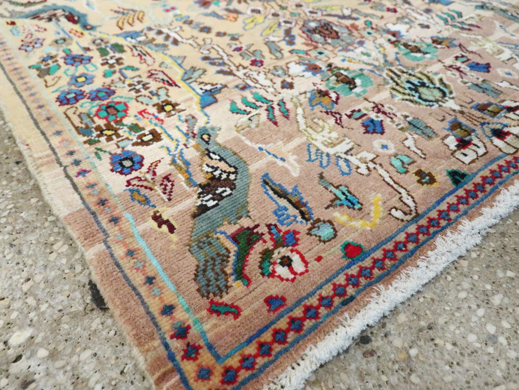 Vintage Persian Tabriz Rug, No.27361 - Gsblank