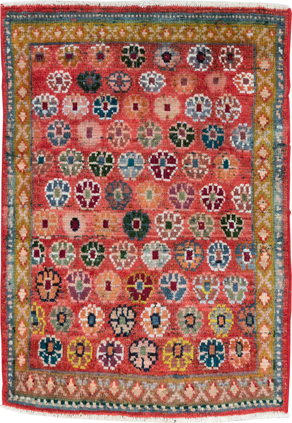 Vintage Persian Mahal Rug, No.27363 - Gsblank