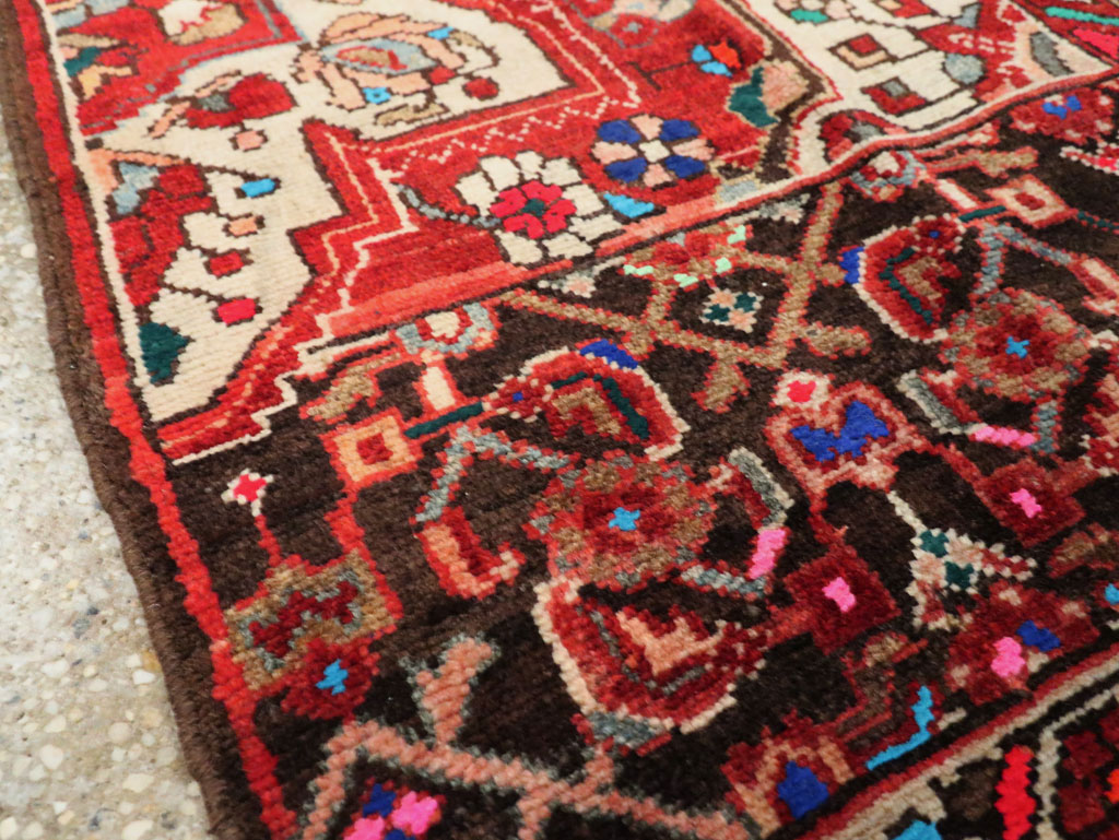 Vintage Persian Wagireh Hamdan Rug, No.27364 - Gsblank