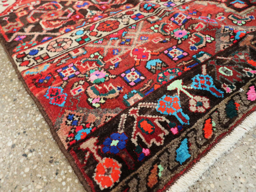 Vintage Persian Wagireh Hamdan Rug, No.27364 - Gsblank