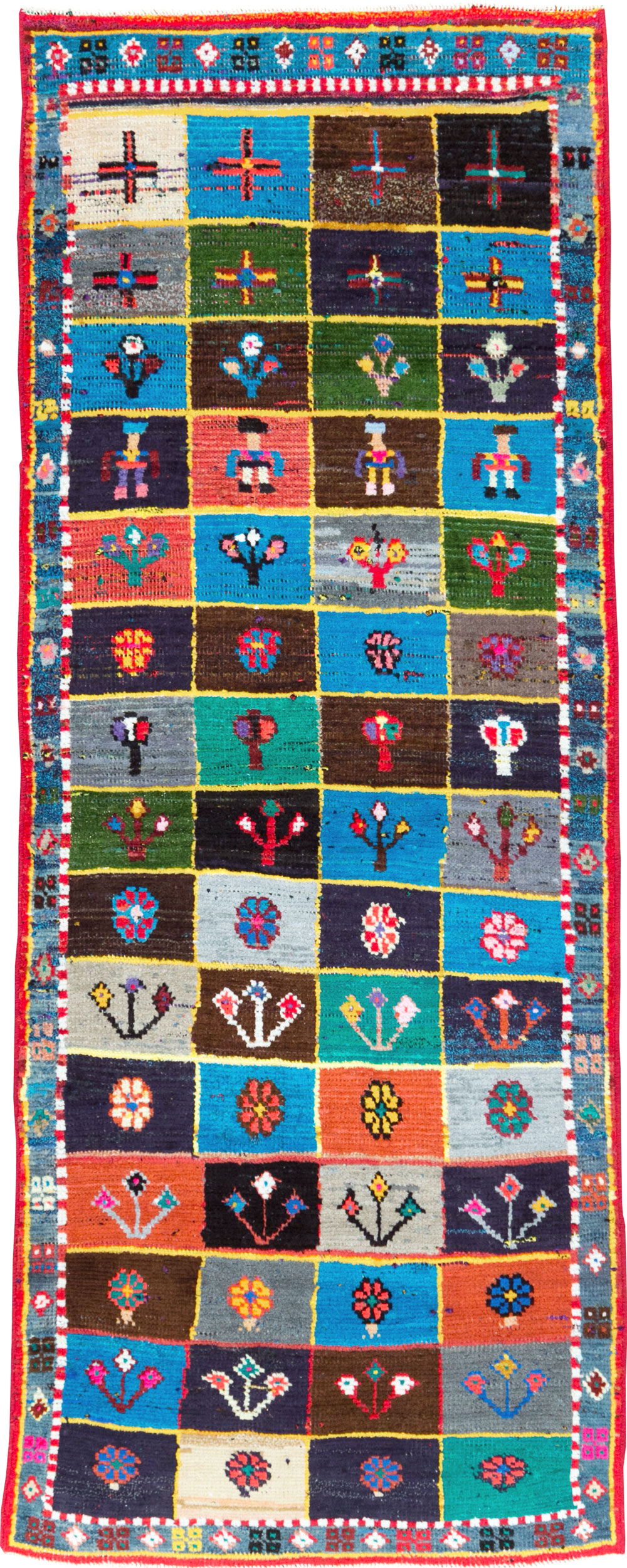 Vintage Persian Malayer Rug, No.27368 - Gsblank