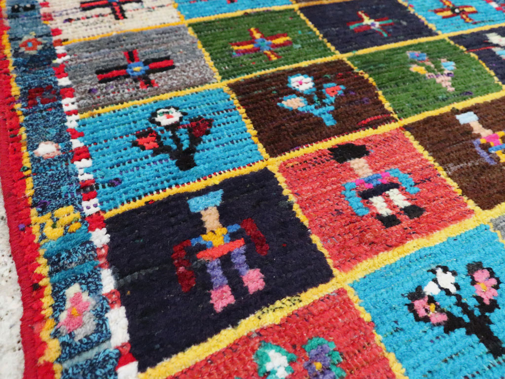 Vintage Persian Malayer Rug, No.27368 - Gsblank