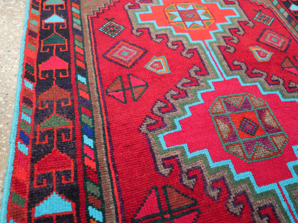 Vintage Persian Hamadan Rug, No.27370 - Gsblank