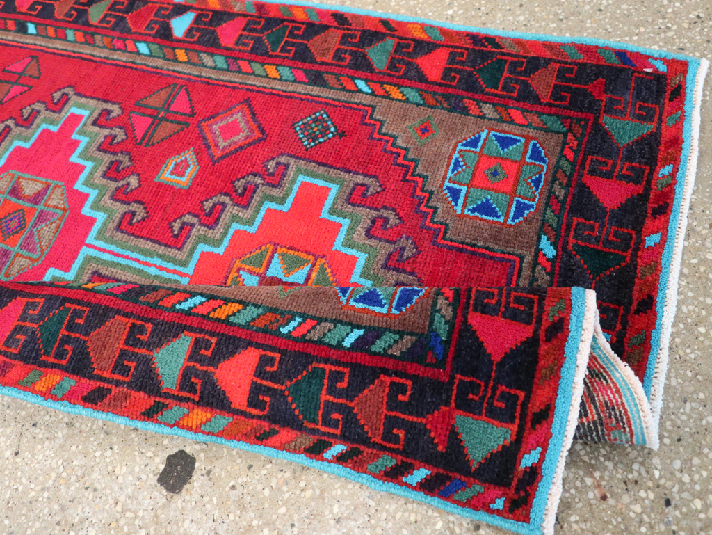 Vintage Persian Hamadan Rug, No.27370 - Gsblank