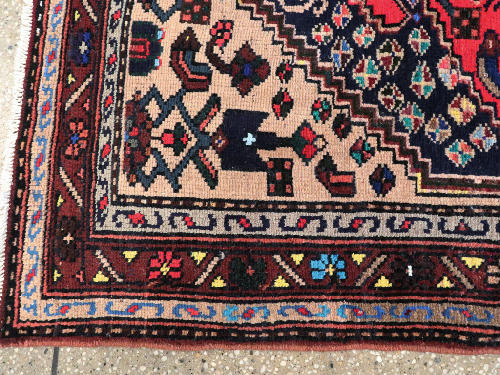 Vintage Persian Hamadan Rug, No.27371 - Gsblank