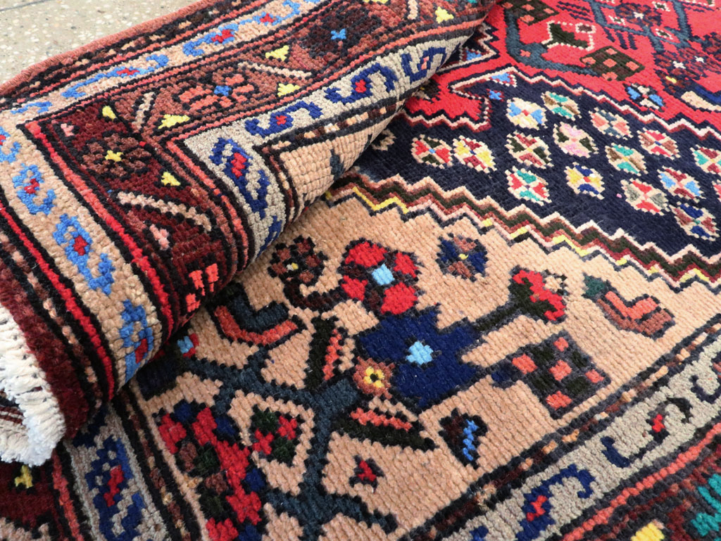 Vintage Persian Hamadan Rug, No.27371 - Gsblank