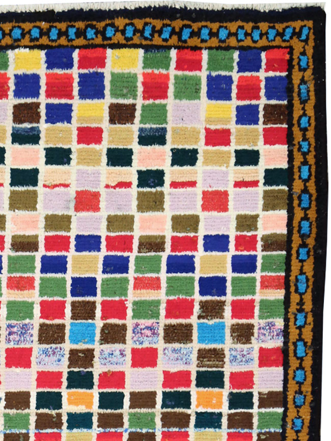 Vintage Persian Mahal Rug, No.27372 - Gsblank