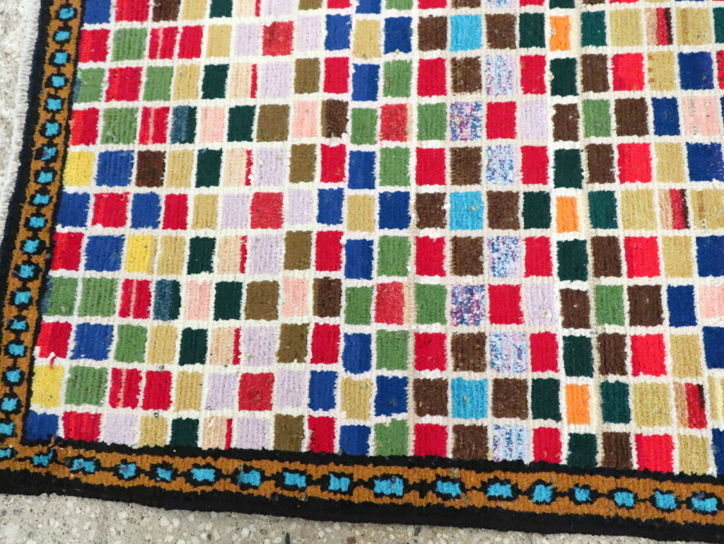 Vintage Persian Mahal Rug, No.27372 - Gsblank