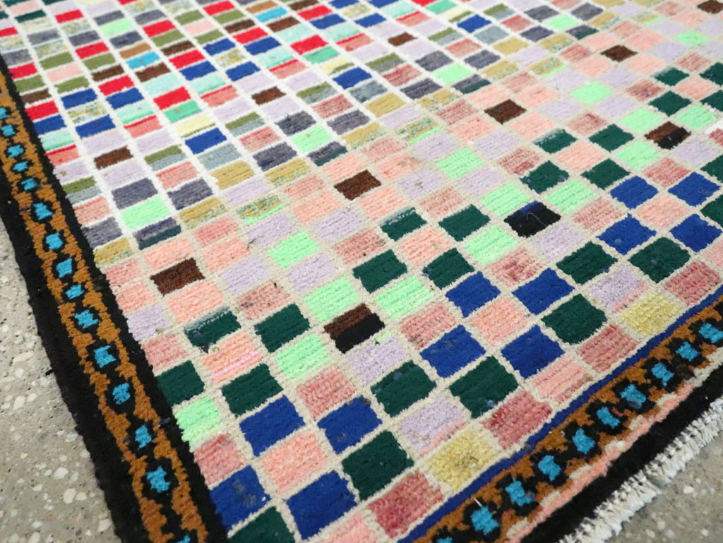 Vintage Persian Mahal Rug, No.27372 - Gsblank