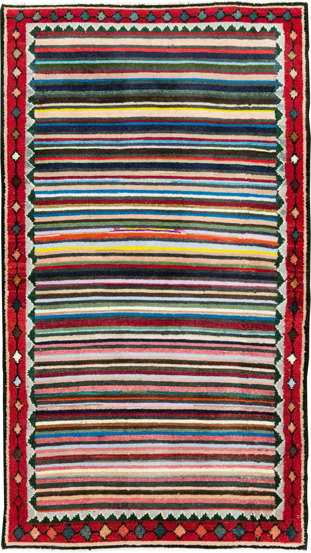 Vintage Persian Hamadan Rug, No.27374 - Gsblank