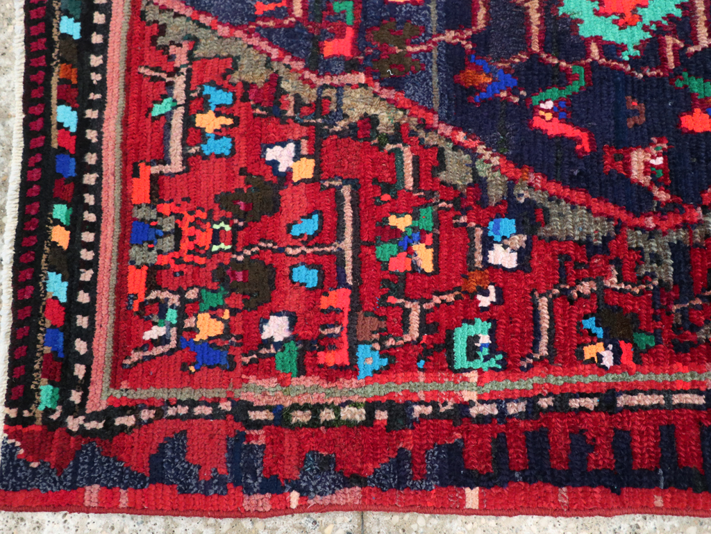 Vintage Persian Hamadan Rug, No.27375 - Gsblank