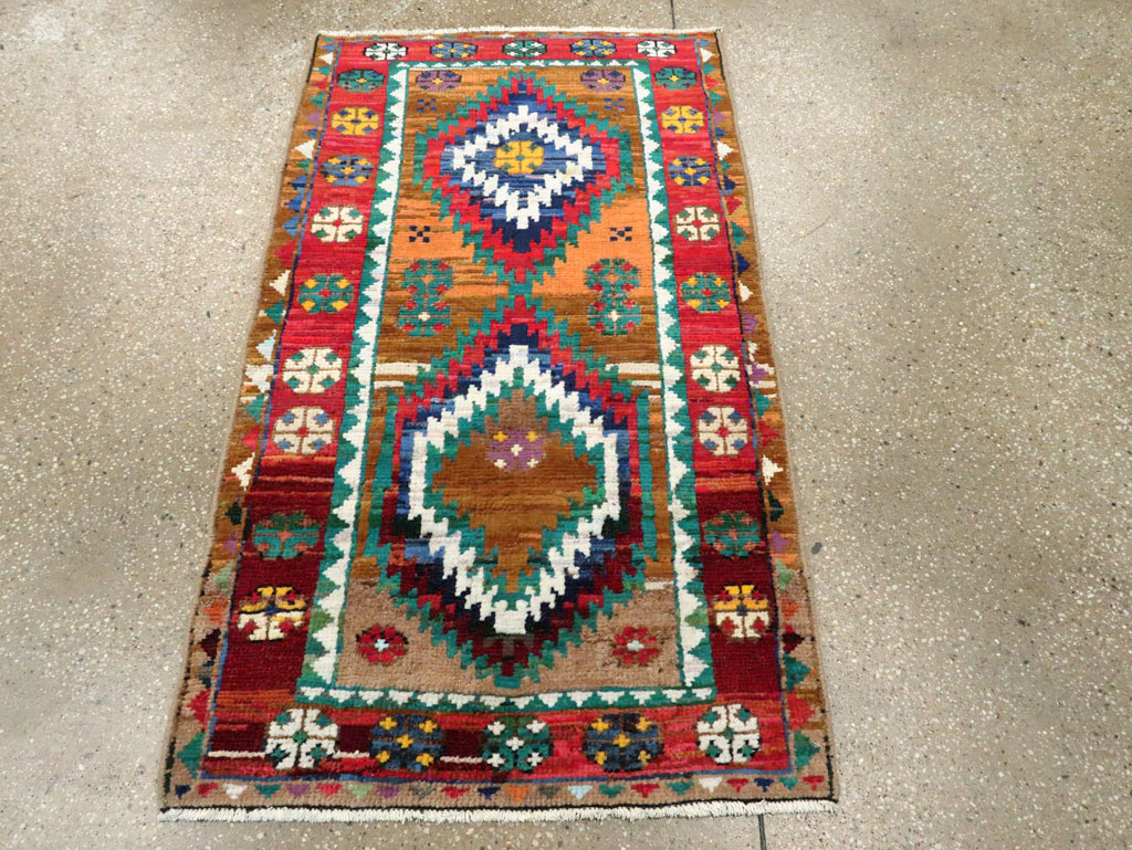 Vintage Persian Malayer Rug, No.27376 - Gsblank
