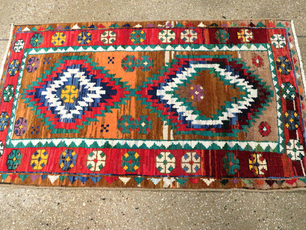Vintage Persian Malayer Rug, No.27376 - Gsblank