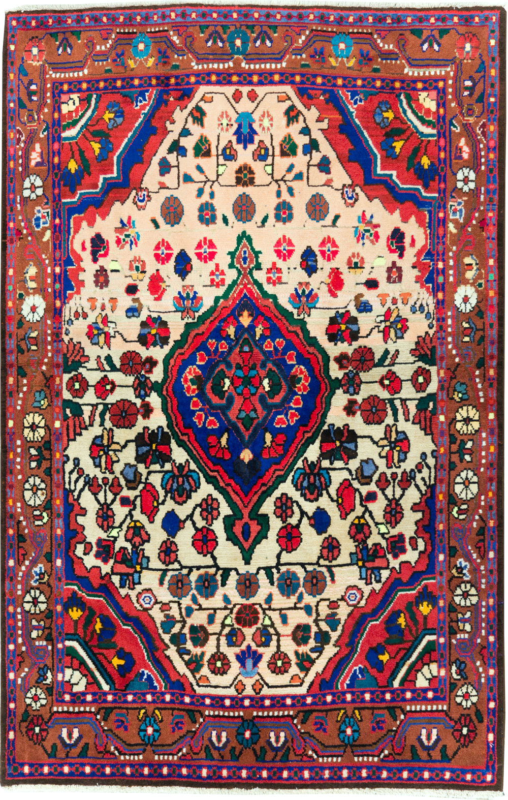 Vintage Persian Malayer Rug, No.27380 - Gsblank