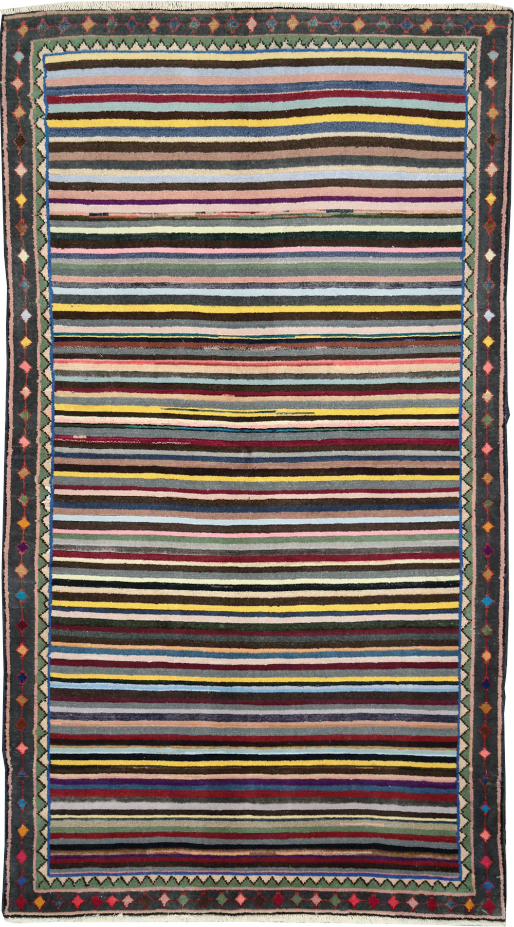 Vintage Persian Kashan Rug, No.27384 - Gsblank