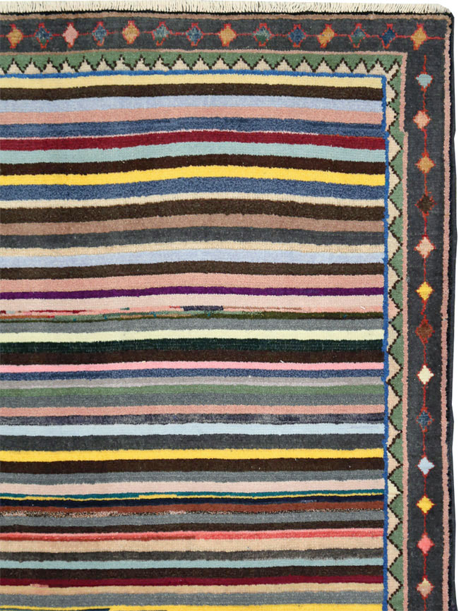 Vintage Persian Kashan Rug, No.27384 - Gsblank