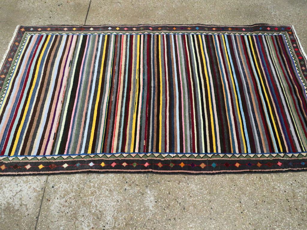 Vintage Persian Kashan Rug, No.27384 - Gsblank