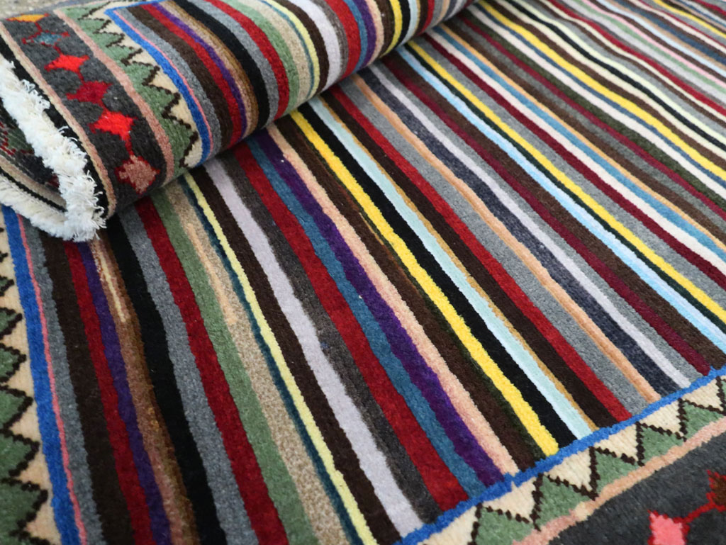 Vintage Persian Kashan Rug, No.27384 - Gsblank