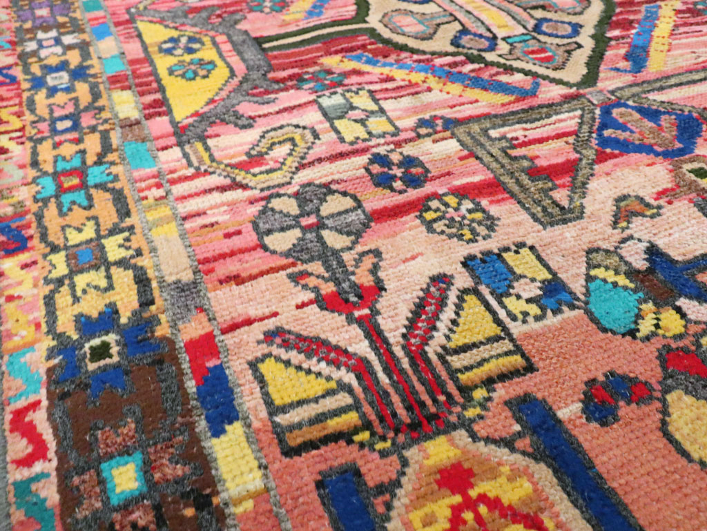 Vintage Persian Hamadan Rug, No.27392 - Gsblank