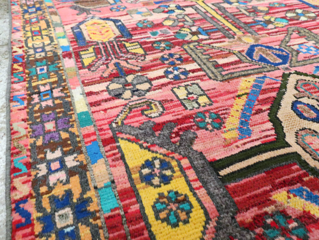Vintage Persian Hamadan Rug, No.27392 - Gsblank