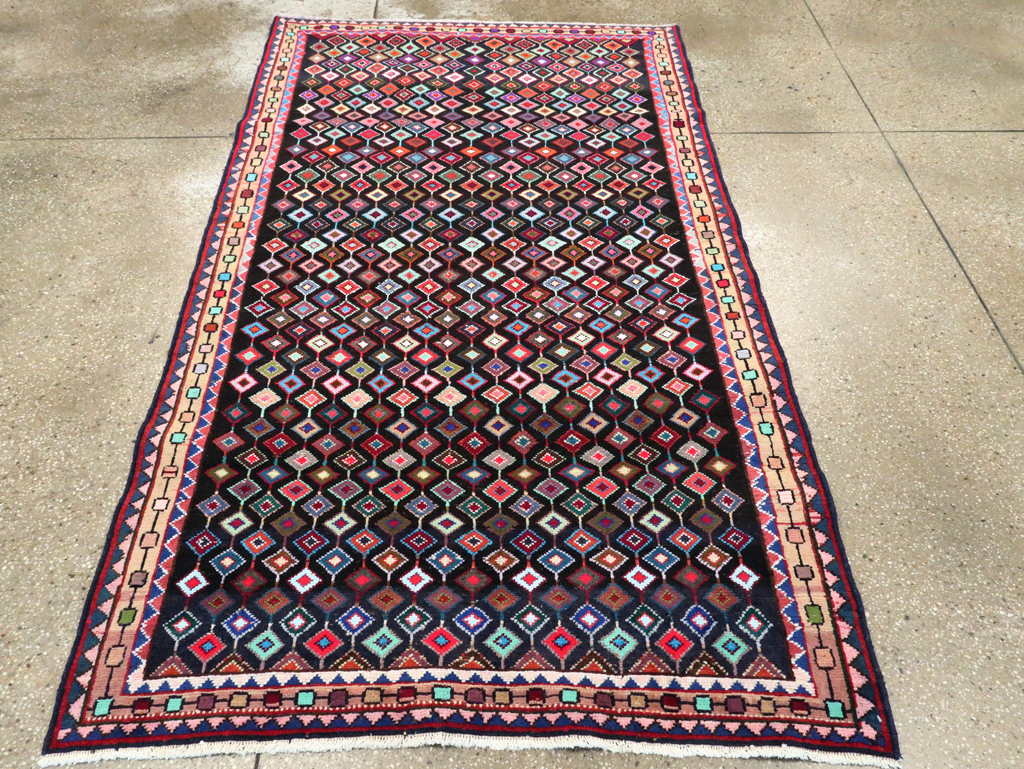 Vintage Persian Hamadan Rug, No.27393 - Gsblank
