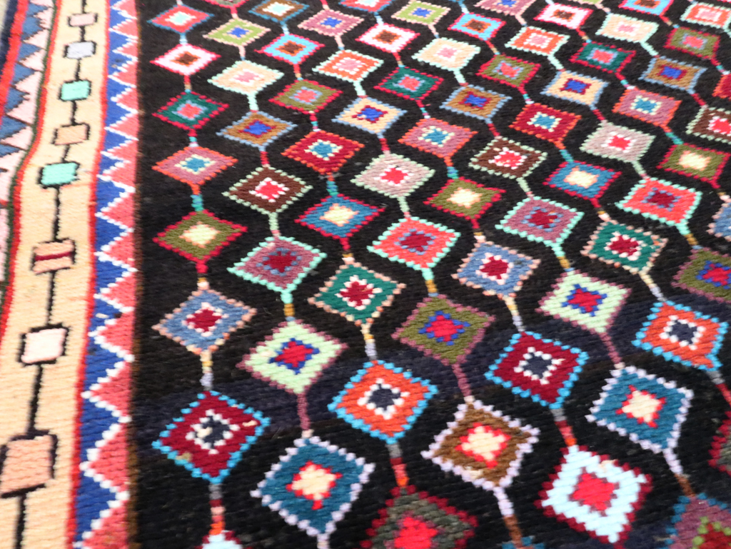 Vintage Persian Hamadan Rug, No.27393 - Gsblank