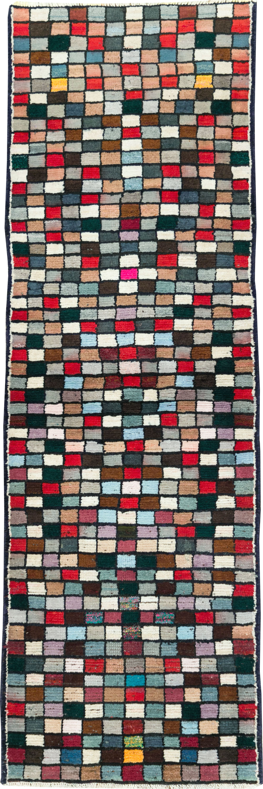 Vintage Persian Shiraz Rug, No.27395 - Gsblank