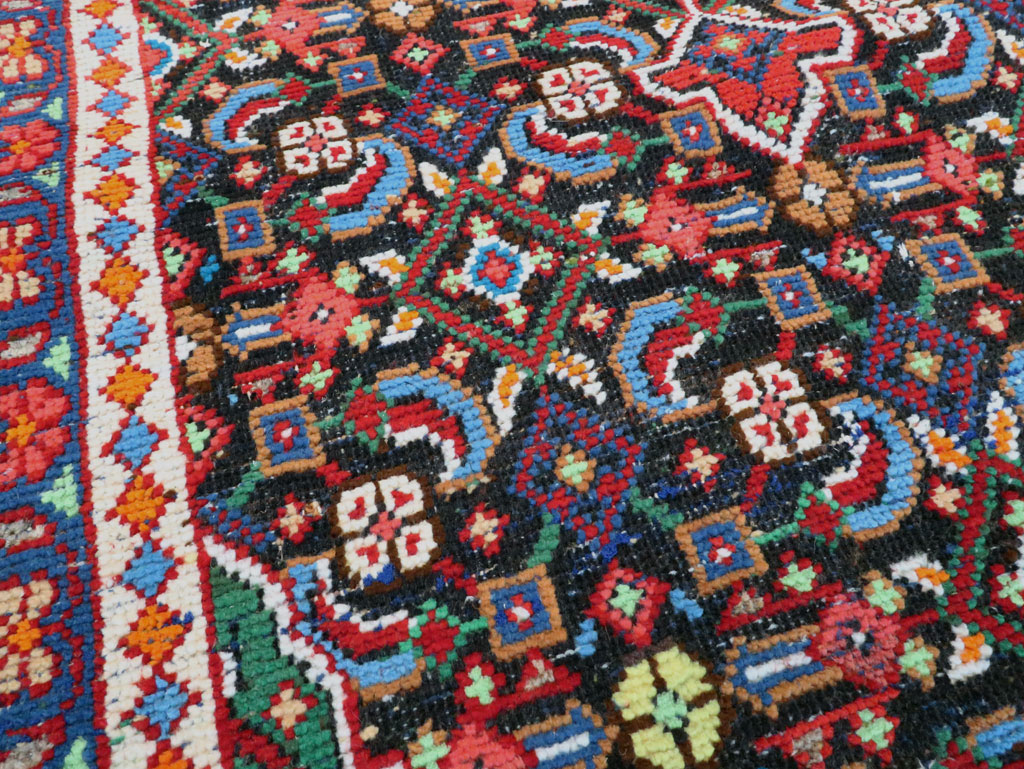 Vintage Persian Hamadan Runner, No.27397 - Gsblank