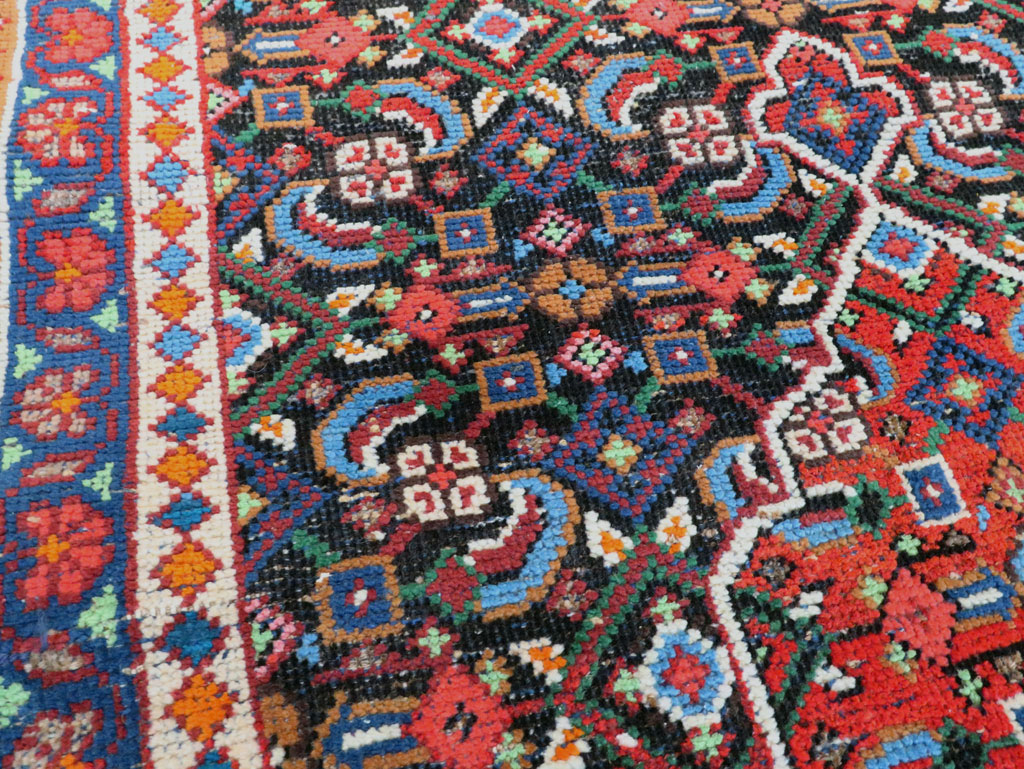 Vintage Persian Hamadan Runner, No.27397 - Gsblank