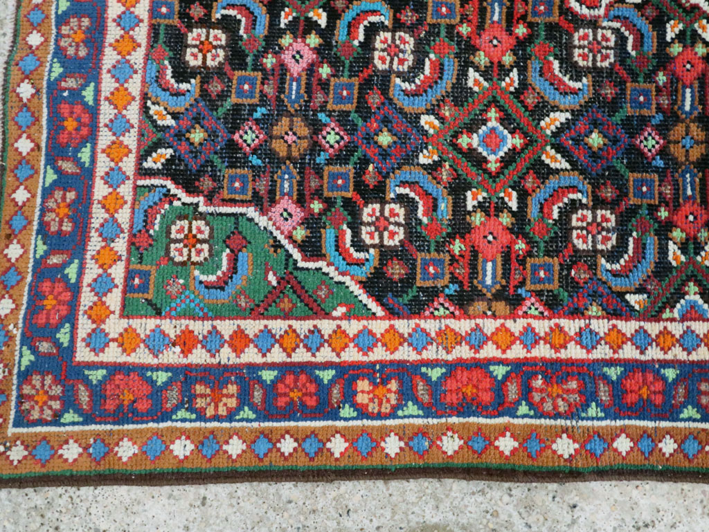 Vintage Persian Hamadan Runner, No.27397 - Gsblank