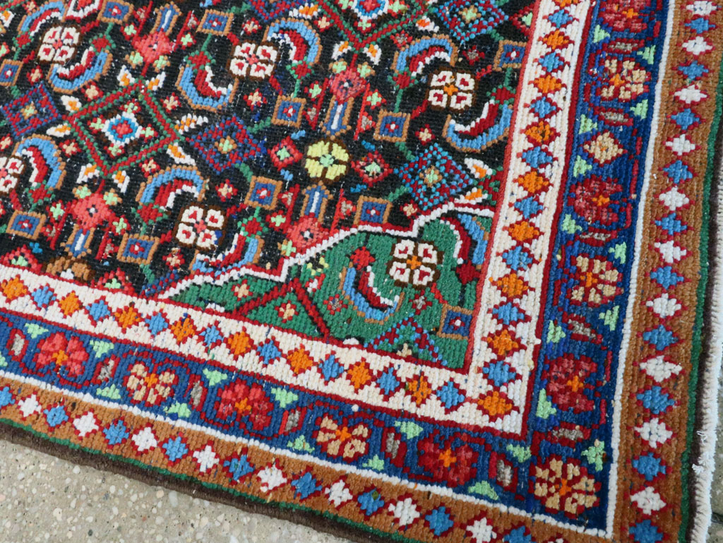 Vintage Persian Hamadan Runner, No.27397 - Gsblank
