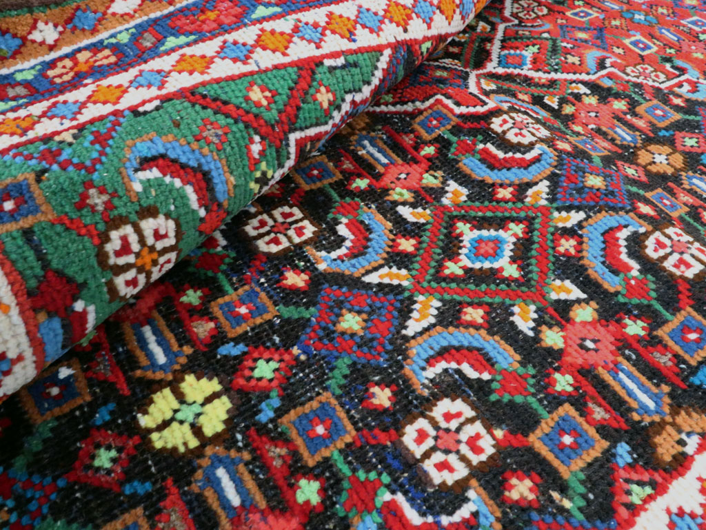 Vintage Persian Hamadan Runner, No.27397 - Gsblank